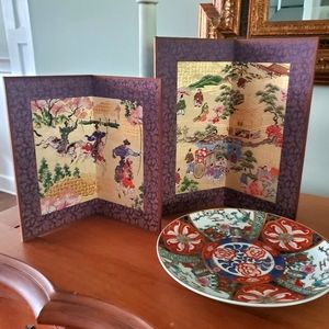 Two Kyonishiki Tabletop Screens